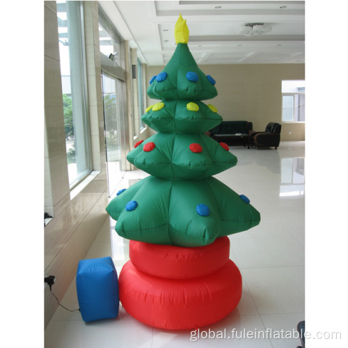 Airblown Christmas Tree Animated inflatable Christmas Tree  Spinning for decoration Supplier